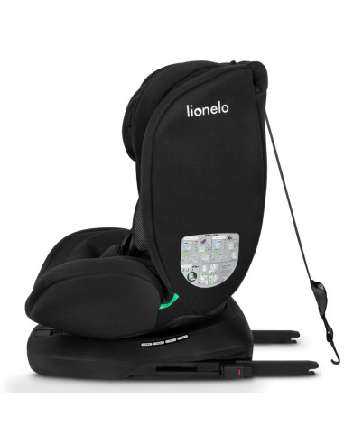 BN-LO-BASTIAAN_I-SIZE_BLACK_CARBON,Lionelo - Scaun auto Bastiaan i-Size, 4 in 1, Protectie laterala, Cu spatar inclinabil in 4 p