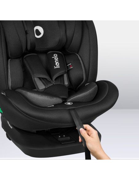 BN-LO-BASTIAAN_I-SIZE_BLACK_CARBON,Lionelo - Scaun auto Bastiaan i-Size, 4 in 1, Protectie laterala, Cu spatar inclinabil in 4 p