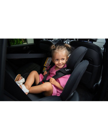 BN-LO-BASTIAAN_I-SIZE_BLACK_CARBON,Lionelo - Scaun auto Bastiaan i-Size, 4 in 1, Protectie laterala, Cu spatar inclinabil in 4 p
