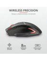 Mouse Trust GXT 130 Ranoo, Wireless Gaming, negru,TR-20687