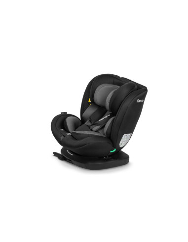 BN-LO-BASTIAAN_I-SIZE_BLACK_GREY,Lionelo - Scaun auto Bastiaan i-Size, 4 in 1, Protectie laterala, Cu spatar inclinabil in 4 poz