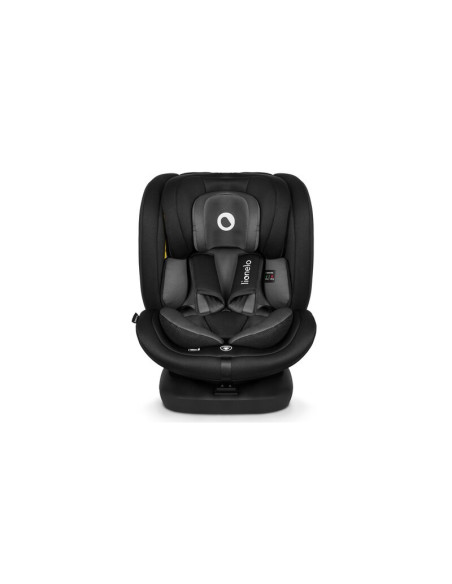 BN-LO-BASTIAAN_I-SIZE_BLACK_GREY,Lionelo - Scaun auto Bastiaan i-Size, 4 in 1, Protectie laterala, Cu spatar inclinabil in 4 poz
