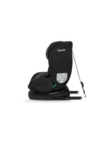 BN-LO-BASTIAAN_I-SIZE_BLACK_GREY,Lionelo - Scaun auto Bastiaan i-Size, 4 in 1, Protectie laterala, Cu spatar inclinabil in 4 poz