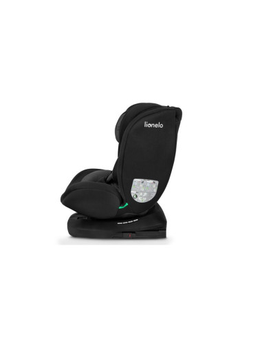 BN-LO-BASTIAAN_I-SIZE_BLACK_GREY,Lionelo - Scaun auto Bastiaan i-Size, 4 in 1, Protectie laterala, Cu spatar inclinabil in 4 poz