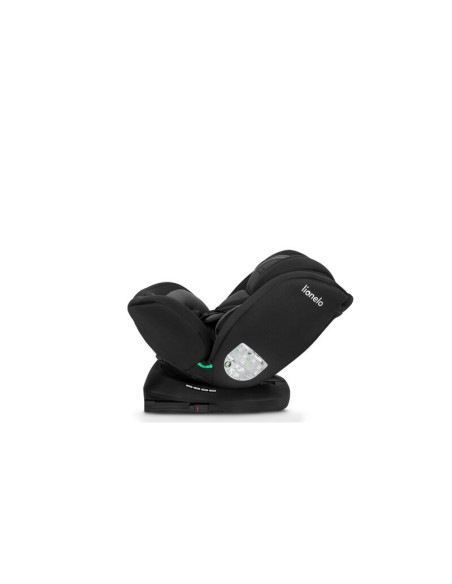 BN-LO-BASTIAAN_I-SIZE_BLACK_GREY,Lionelo - Scaun auto Bastiaan i-Size, 4 in 1, Protectie laterala, Cu spatar inclinabil in 4 poz