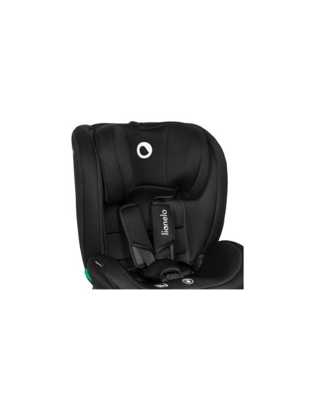 BN-LO-BASTIAAN_I-SIZE_BLACK_GREY,Lionelo - Scaun auto Bastiaan i-Size, 4 in 1, Protectie laterala, Cu spatar inclinabil in 4 poz