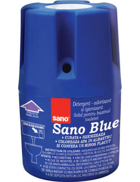 Odorizant WC solid Sano Blue 150g Odorizant WC solid Sano Blue 150g