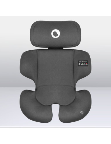 BN-LO-BASTIAAN_I-SIZE_BLACK_GREY,Lionelo - Scaun auto Bastiaan i-Size, 4 in 1, Protectie laterala, Cu spatar inclinabil in 4 poz