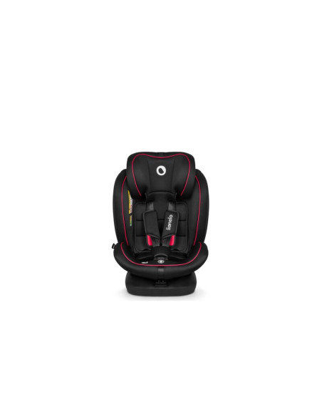 BN-LO-BASTIAAN_I-SIZE_BLACK_RED,Lionelo - Scaun auto Bastiaan i-Size, 4 in 1, Protectie laterala, Cu spatar inclinabil in 4 pozi