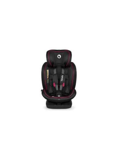 BN-LO-BASTIAAN_I-SIZE_BLACK_RED,Lionelo - Scaun auto Bastiaan i-Size, 4 in 1, Protectie laterala, Cu spatar inclinabil in 4 pozi