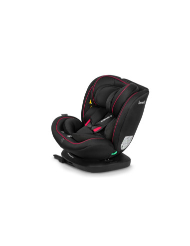 BN-LO-BASTIAAN_I-SIZE_BLACK_RED,Lionelo - Scaun auto Bastiaan i-Size, 4 in 1, Protectie laterala, Cu spatar inclinabil in 4 pozi