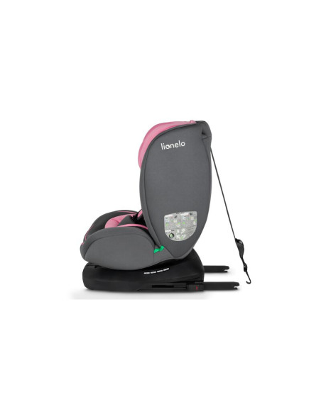 BN-LO-BASTIAAN_I-SIZE_PINK_BABY,Lionelo - Scaun auto Bastiaan i-Size, 4 in 1, Protectie laterala, Cu spatar inclinabil in 4 pozi
