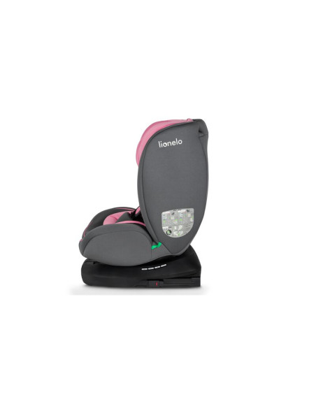 BN-LO-BASTIAAN_I-SIZE_PINK_BABY,Lionelo - Scaun auto Bastiaan i-Size, 4 in 1, Protectie laterala, Cu spatar inclinabil in 4 pozi