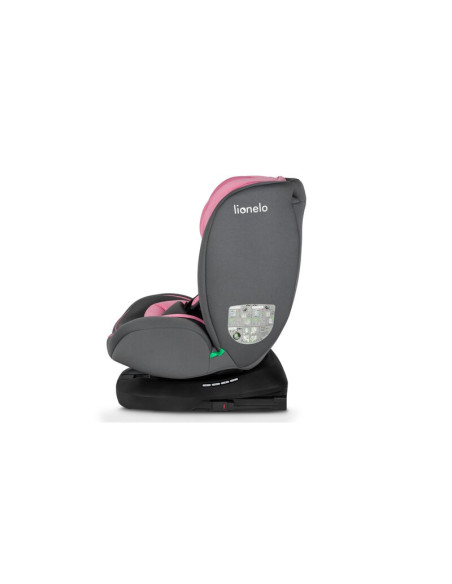 BN-LO-BASTIAAN_I-SIZE_PINK_BABY,Lionelo - Scaun auto Bastiaan i-Size, 4 in 1, Protectie laterala, Cu spatar inclinabil in 4 pozi
