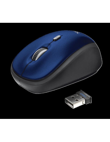 Mouse Trust Yvi, Wireless, blue,TR-19663