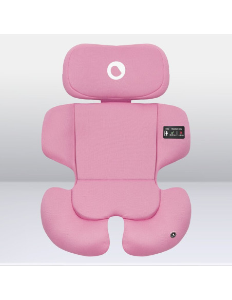 BN-LO-BASTIAAN_I-SIZE_PINK_BABY,Lionelo - Scaun auto Bastiaan i-Size, 4 in 1, Protectie laterala, Cu spatar inclinabil in 4 pozi