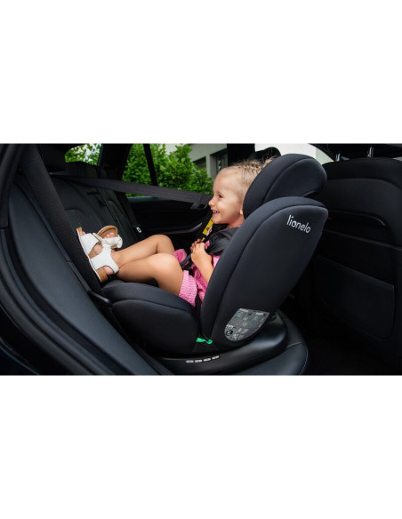 BN-LO-BASTIAAN_I-SIZE_PINK_BABY,Lionelo - Scaun auto Bastiaan i-Size, 4 in 1, Protectie laterala, Cu spatar inclinabil in 4 pozi