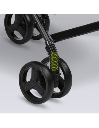 BN-LO-ELIA_GREEN_FOREST,Lionelo - Carucior sport Elia, Cu husa de picioare, Cu plasa de tantari, Conform cu standardul european 