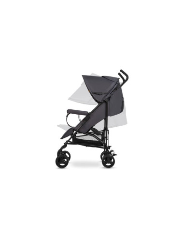 BN-LO-ELIA_GREY_WHITE,Lionelo - Carucior sport Elia, Cu husa de picioare, Cu plasa de tantari, Conform cu standardul european de