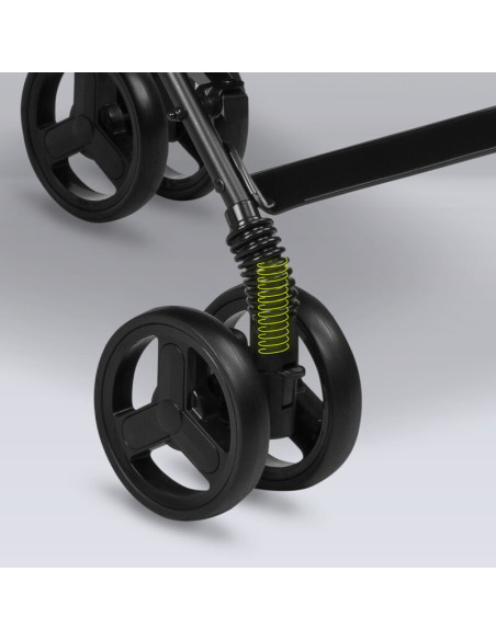 BN-LO-ELIA_GREY_WHITE,Lionelo - Carucior sport Elia, Cu husa de picioare, Cu plasa de tantari, Conform cu standardul european de