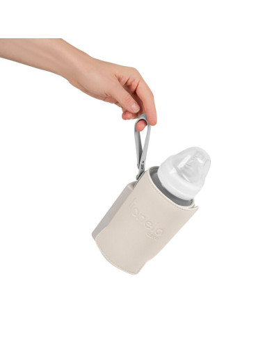 BN-LOC-THERMUP_GO_PLUS_BEIGE_SAND,Lionelo - Incalzitor biberoane ThermUp Go Plus, Portabil, Cu aspect elegant, Temperatura const