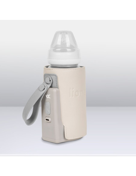 BN-LOC-THERMUP_GO_PLUS_BEIGE_SAND,Lionelo - Incalzitor biberoane ThermUp Go Plus, Portabil, Cu aspect elegant, Temperatura const