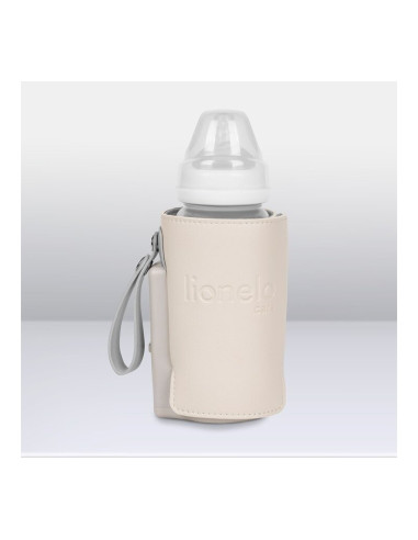 BN-LOC-THERMUP_GO_PLUS_BEIGE_SAND,Lionelo - Incalzitor biberoane ThermUp Go Plus, Portabil, Cu aspect elegant, Temperatura const
