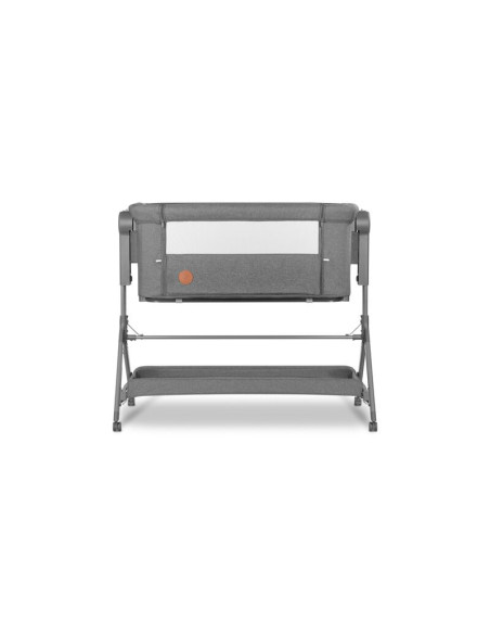 BN-LO-LEONIE_PLUS_GREY_STONE,Lionelo - Patut co-sleeper Leonie Plus, Pliabil, Cu sistem de leganare, Cu setare unghiulara, Regla