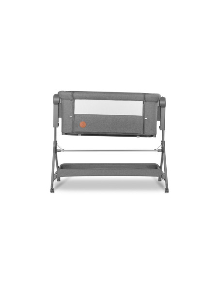 BN-LO-LEONIE_PLUS_GREY_STONE,Lionelo - Patut co-sleeper Leonie Plus, Pliabil, Cu sistem de leganare, Cu setare unghiulara, Regla