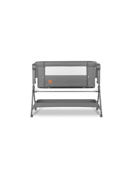 BN-LO-LEONIE_PLUS_GREY_STONE,Lionelo - Patut co-sleeper Leonie Plus, Pliabil, Cu sistem de leganare, Cu setare unghiulara, Regla