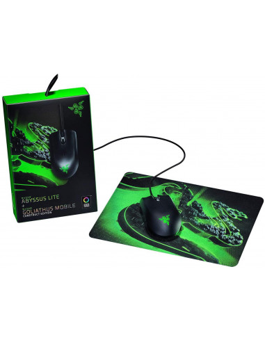 Mouse Gaming Razer Abysus Lite, Goliathus Mobile Construct