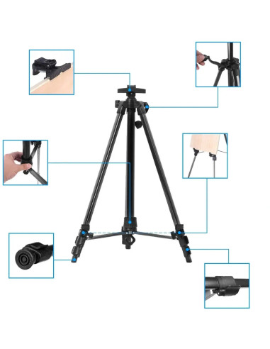 Sevalet metalic, mobil, ajustabil, max 160 cm inaltime - geanta