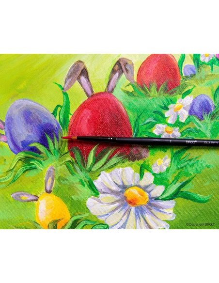 PZR060,Panza pictura pe sasiu rotund 60cm DACO pzr060