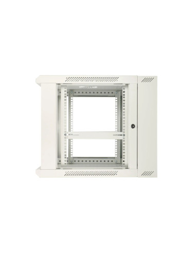 EX.12950,EXTRALINK 9U 600X600 AZH wall-mounted rackmount cabinet swing type gray "EX.12950"