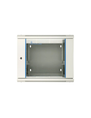 EX.12950,EXTRALINK 9U 600X600 AZH wall-mounted rackmount cabinet swing type gray "EX.12950"