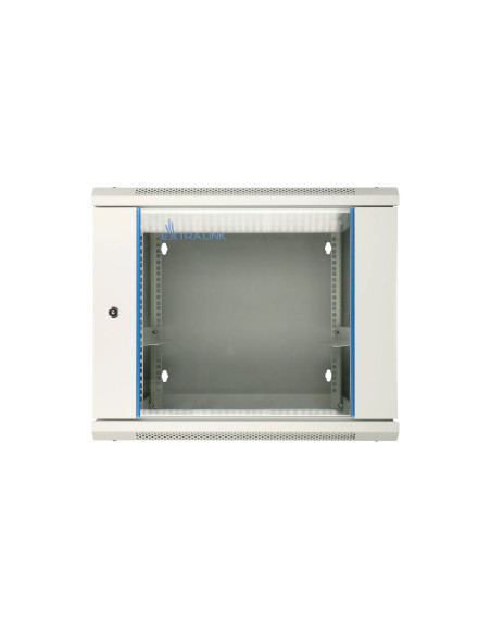 EX.12950,EXTRALINK 9U 600X600 AZH wall-mounted rackmount cabinet swing type gray "EX.12950"