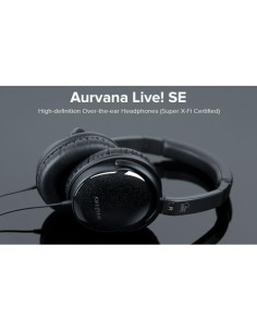 70ZH001000000,CREATIVE AURVANA LIVE! SE X-Fi - Headset, Black "70ZH001000000" (timbru verde 0.8 lei)