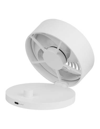 AEBRZ00026A,VENTILATOR de BIROU Arctic "Summair Plus", alb, pliabil, 112 mm, 3300 rpm, conectare prin USB Type-C, grila detasabi