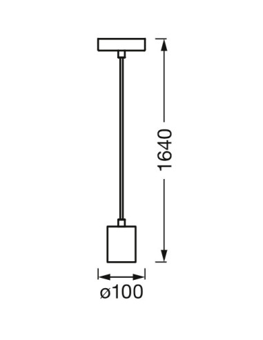 000004099854092589,1906 PENDULUM ROUND E27 BK LEDV "000004099854092589" (timbru verde 0.8 lei)