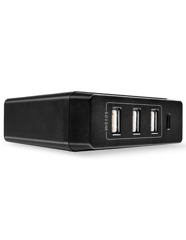 RY-LY-73329,HUB Lindy 3xUSB-A & 1xUSB-C PD 72W "LY-73329"