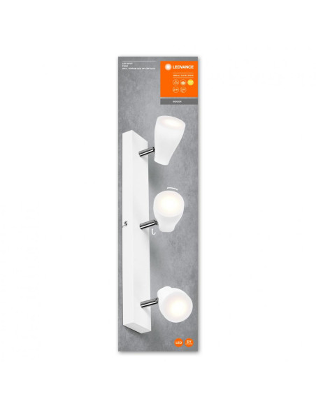 000004058075826458,LED SPOT PEAR 430MM3X4.3W827 GU10WTLEDV "000004058075826458" (timbru verde 0.8 lei)