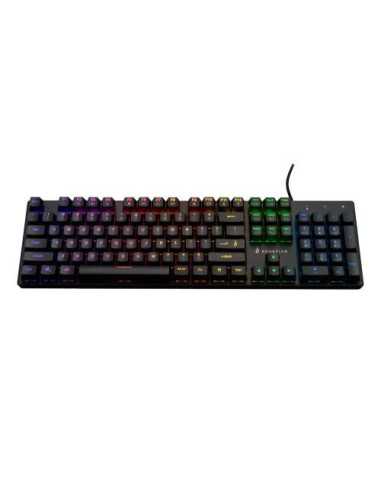 48719,Tastatura SureFire by Verbatim KingPin M2, RGB LED, USB, Negru