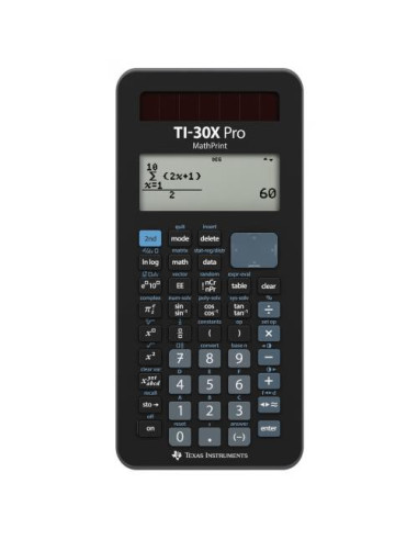 30XPROMP/TBL/2E7,Calculator stiintific avansat Texas Instruments TI-30X PRO MathPrint, afisaj MultiView cu 4 linii