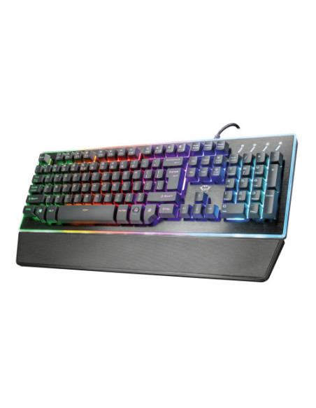 21839,Tastatura Trust GXT 860 THURA, RGB LED, USB, Negru