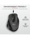 Mouse Trust Fyda, Rechargeable Wireless, negru,TR-23804