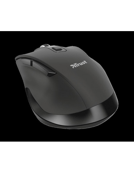 Mouse Trust Fyda, Rechargeable Wireless, negru,TR-23804