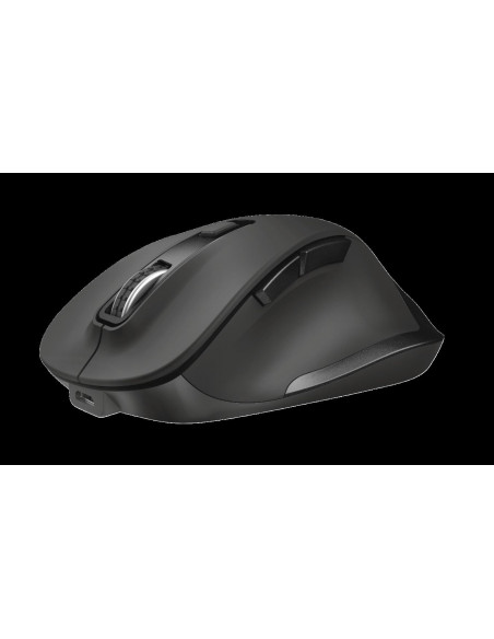 Mouse Trust Fyda, Rechargeable Wireless, negru,TR-23804