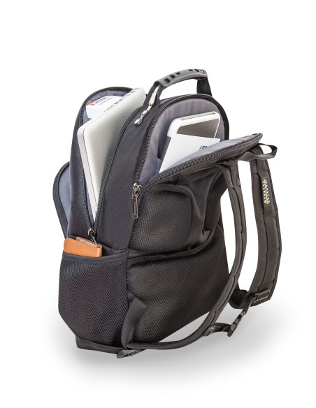 49853,Rucsac Verbatim Stockholm 49853 pentru laptop de 16inch, Negru