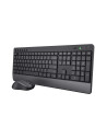 24529,Kit Wireless Trust Trezo - Tastatura, USB, Black + Mouse Optic, USB, Negru