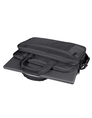 24399,Geanta Trust Sydney pentru laptop de 17.3inch, Negru